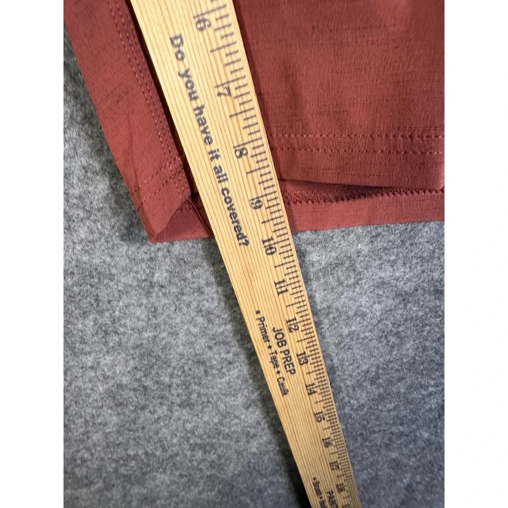 Salty Crew Mens‎ Hybrid Shorts Rust Orange Size 38 Quick Dry Stretch Walkshorts
